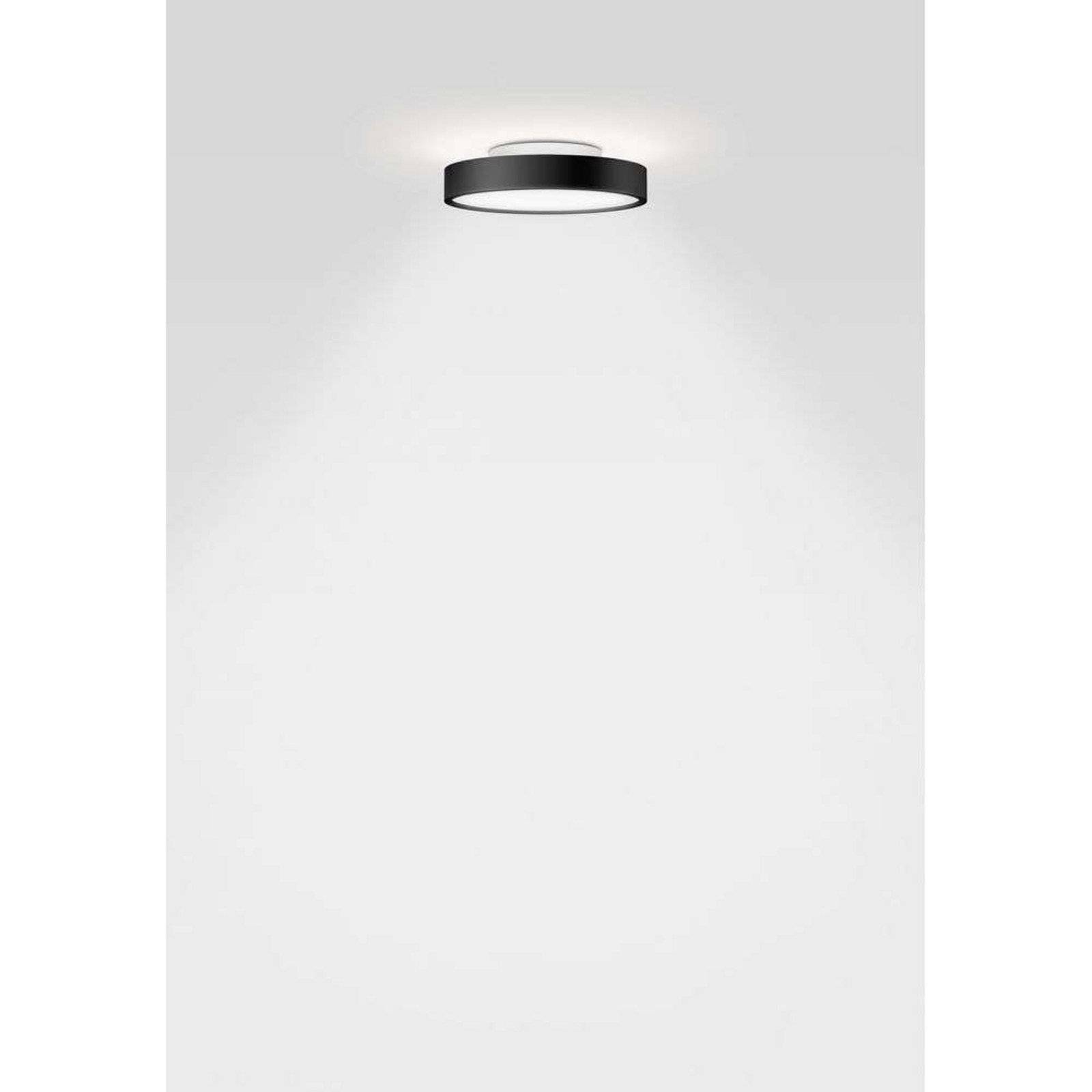 Loftlampe Serien Lighting, dæmpbar, Sort, Stue, Aluminium