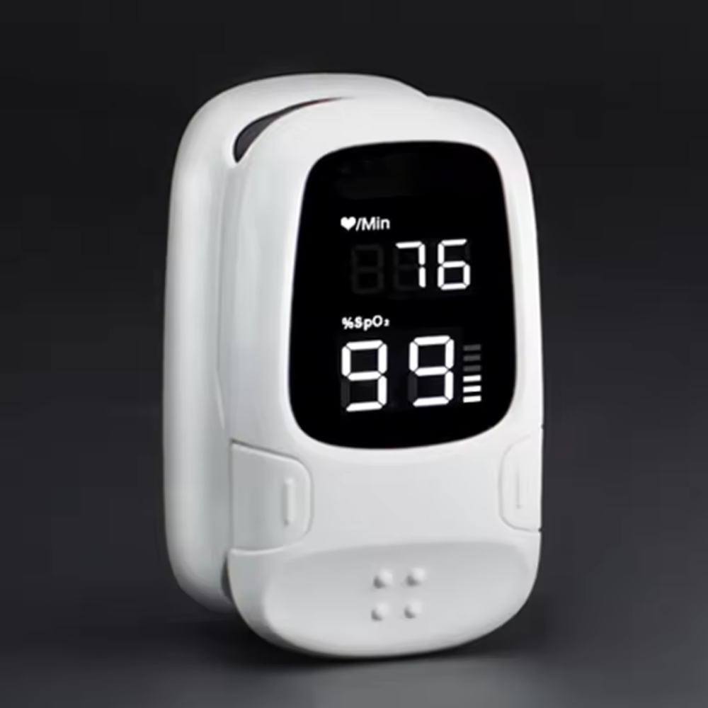 Oximeter Health Portable Mini Finger Pulse Oximeter LED Blood Oxygen Saturation Heart Rate Monitor Respiratory Digital Oximeter