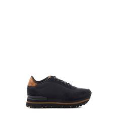 Nora Iii Leather Plateau Low-top Sneakers Blue WODEN