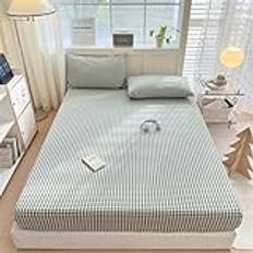 Påslakan i siden satin med örngott Vinröd Dubbel 1,5m säng,sängset Lättskött Mjukt påslakanset för vuxna sovrum 200 * 230cm 4STK