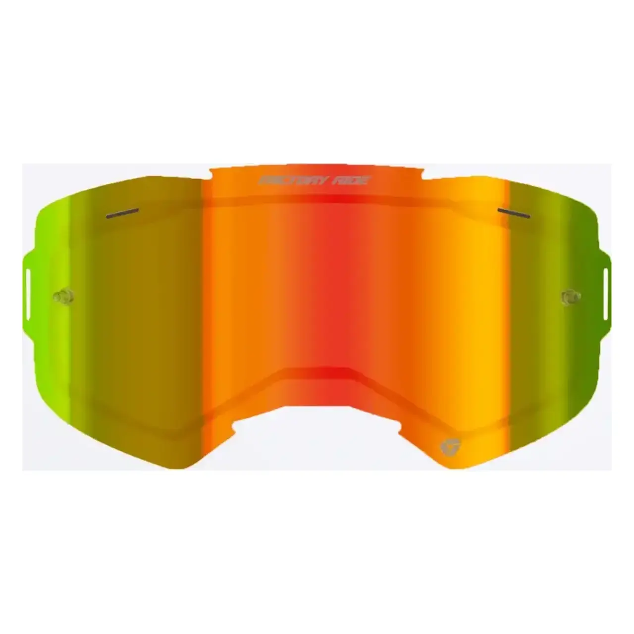 Dobbeltlinse FXR Factory Ride Dual 2-Ventileret med Post 22 Bronze/Spectrum - Spectrum