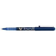 Pilot Vball 5 flytande bläck rollerball 0,5 mm spets (låda med 12) – blå
