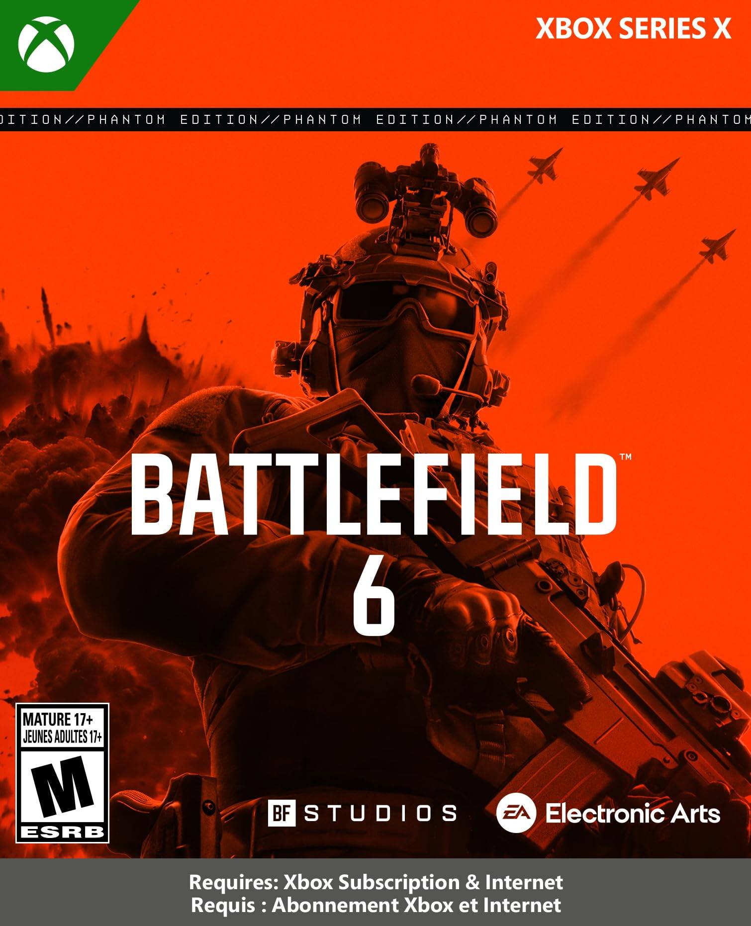 Battlefield 6 Phantom Edition North Xbox Series X - (Importerat Amerika) -
