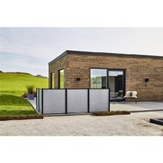 Smart Fence Skagen Fibercement modul 125 grå