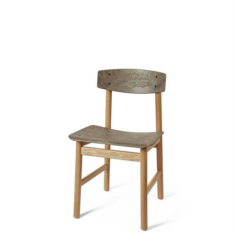 Mater Conscious Stol 3162 - Grå/Bøg Natural Lacquered Oak and Coffee Waste Dark