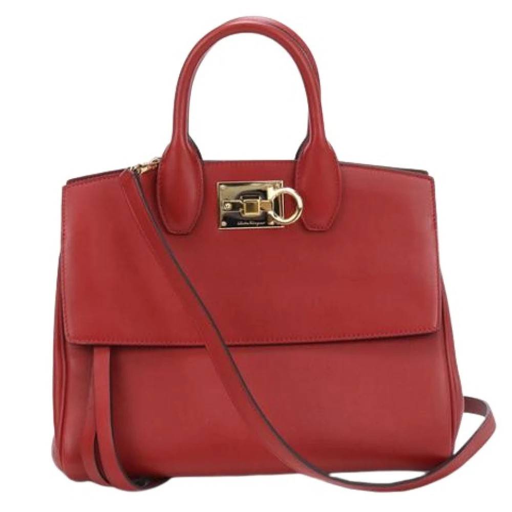 Salvatore Ferragamo Pre-owned - Pre-owned Tote bag Vintage - Dam - ONE Size - Läder