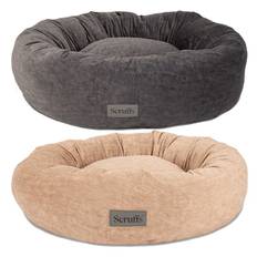 Scruffs Oslo Donut Hundeseng - Stone Grey / XX-Large 85cm