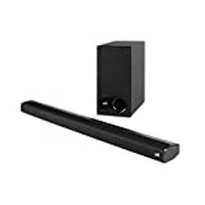 Polk Audio Signa S2 TV Soundbar mit Subwoofer, HDMI ARC, Soundbar TV mit Bluetooth, Dolby Digital, AUX, optischer Eingang, Schwarz