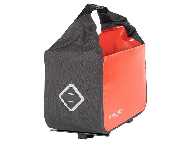 Packväska Atran Velo Travel Top Bag AVS Vattentät röd/svart