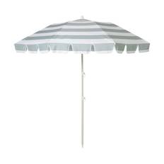 Sunnylife La Palma Parasol - Ø 170 x H 200 cm - Polyester/Stål/PP-plastik - Sage