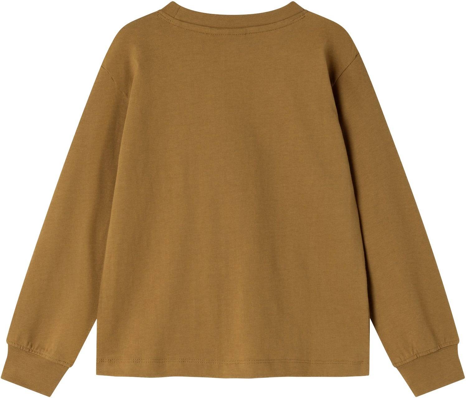 MarMar Copenhagen Tad LS Stl. 7Y/122 unisex - Toppar Från Magasin - Deep Caramel (7Y/122)