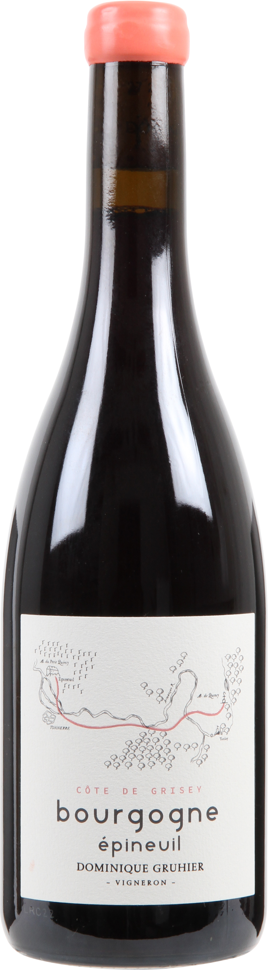 Domaine Dominique Gruhier, Bourgogne Epineuil Côte de Grisey Rouge ØKO, 2020