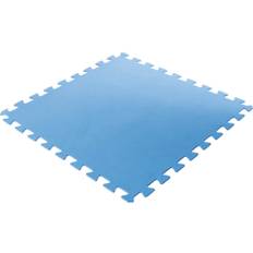 Bottenskyddsmatta för pool 51cm 9st blå