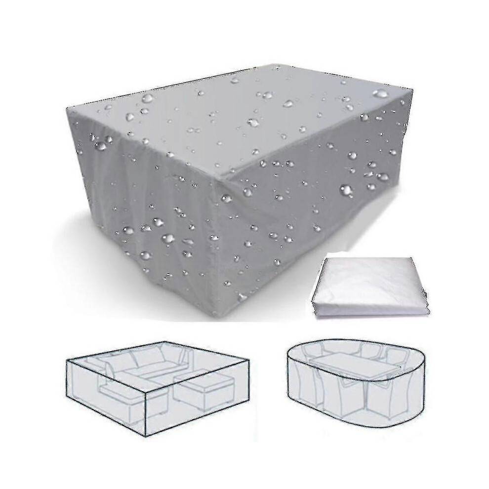 (330x220x90cm) 75 Sizes Waterproof Outdoor Patio Garden Furniture Covers Rain Snow Chair Covers