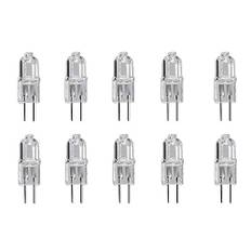 LISSEK 10 x Halogen Stiftsockellampe Kapsel Lampe G4 5W Watt 12V Leuchtmittel