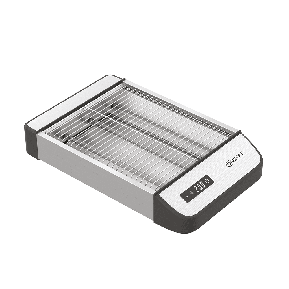 Conzept Brødrister Med Digital Display - 1000 Watt.