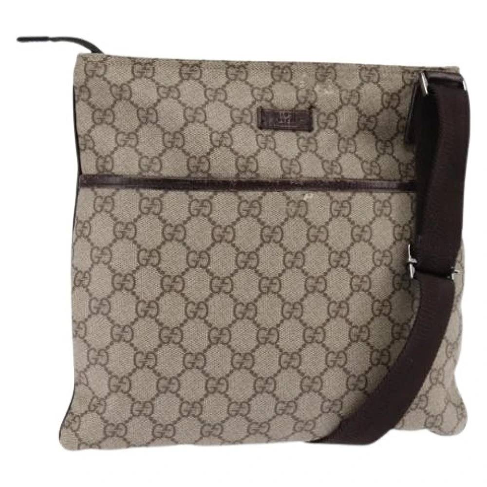 Gucci Vintage Pre-owned Plastic Cross Body Taske - Vintage - Dame - Beige - ONE SIZE -