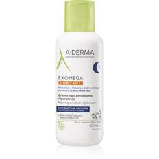 A-Derma Exomega Control Repairing Emollient Night Cream Regenererende natcreme mod kradsen 400 ml - 400 ml