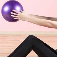 25 cm mini yogaboll fitness pilates boll för fettreducering tjock explosionssäker PVC halkfri gymträningsboll för hemmaträning träningsboll - Blåröd