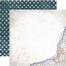 Kaisercraft Uncharted Waters Double-Sided Cardstock 12X12 - Hook