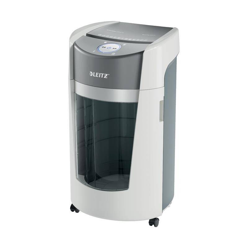 Makuleringsmaskine Leitz IQ Optimax OFFICE P5 hvid.