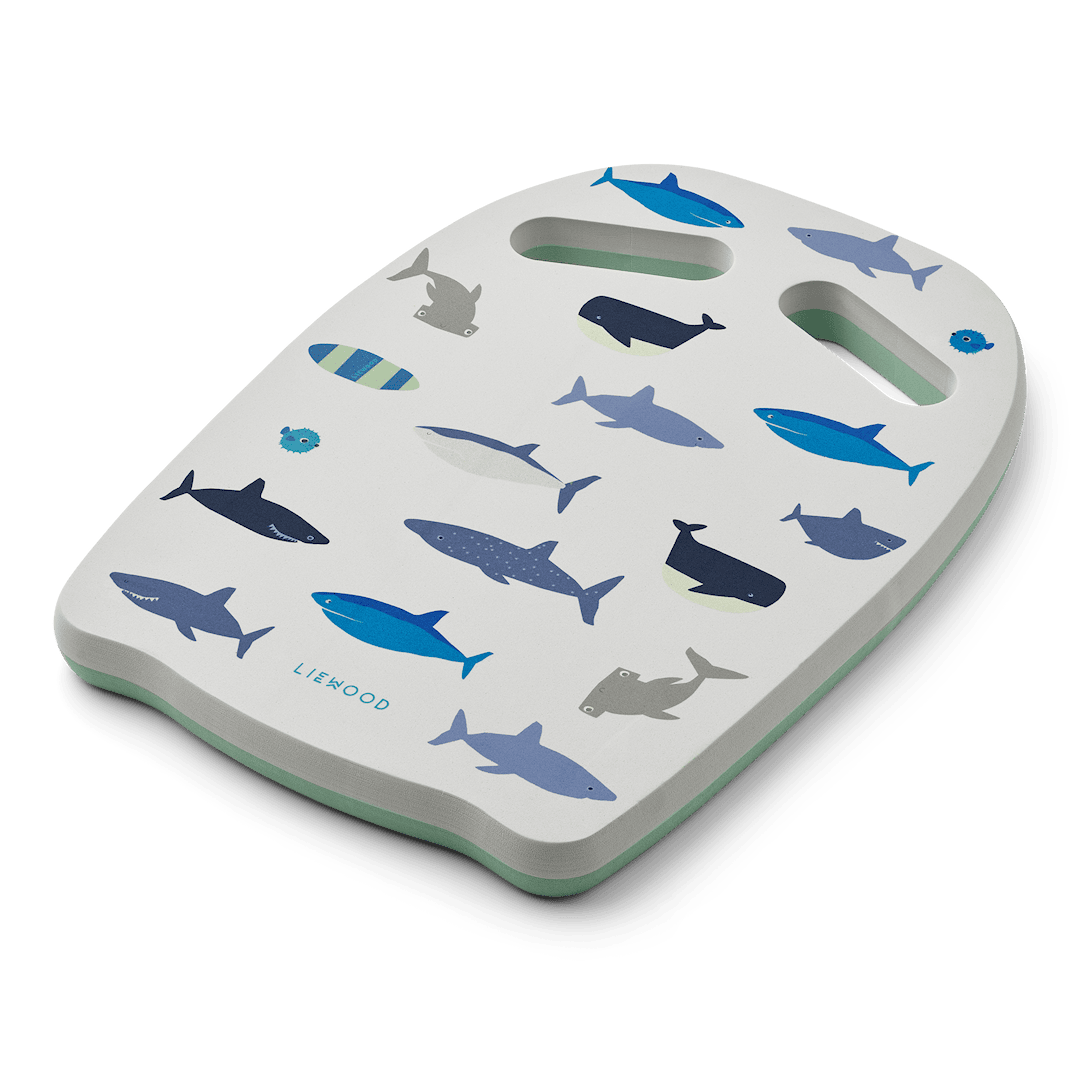 Liewood Hayden Svømmebræt Shark / Dove Blue Shark / Dove Blue-One Size Blå One Size unisex