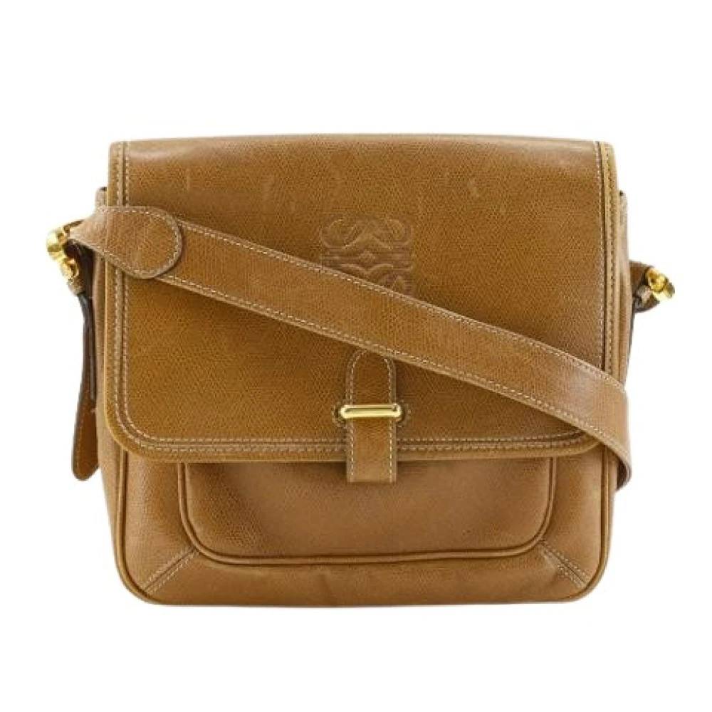 Loewe Pre-owned - Pre-owned Axelremsväska Vintage - Dam - ONE Size - Läder