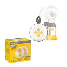 medela Medela Elektrisk dubbelbröstpump Swing Maxi + dubbelpumpsset Handsfree