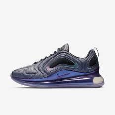 (Men's) Nike Air Max 720 'Northern Lights Night' (2019) AO2924-001 - Metallic Silver / Black - Purple / 4M / 5.5W