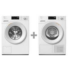 Miele Wsc383wcs + Tsc643wp Tvätt+Tork Paket