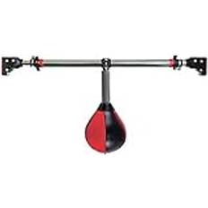 XANAYXWJ Double End Speed Ball, Boxing Speed Ball, Hängande Speed Bag, Bärbar dörröppningsbokspåse för vuxna med justerbart stativ, Reflex Ball Boxing Bag för Hemgym Gym Daglig träning