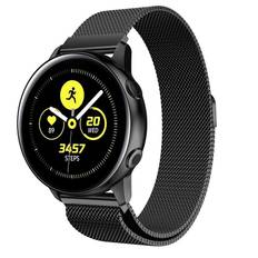 Samsung Galaxy Watch Active Armband Milanese Loop, svart