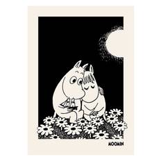 Moomin - In Love Plakat (50x70 cm) - Mumi plakater