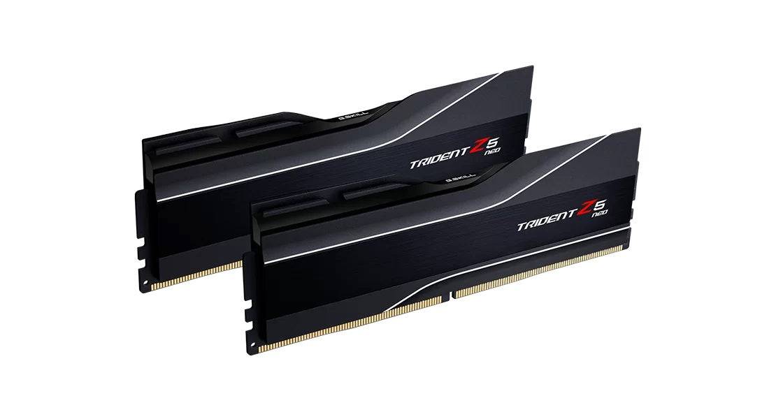 G.Skill Trident Z5 Neo DDR5 64GB kit 6000MHz CL32 Ikke-ECC RAM - Forventet levering: 7 hverdage