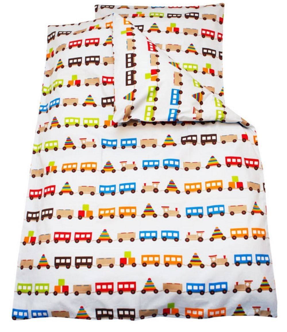 Vanilla Copenhagen babybäddset 70x100 cm, Train