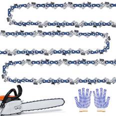 Sägekette 3/8" 1,3mm 52TG 35 cm 3er-Pack Kettensägenkette für Diverse Kettensäge Motorsäge, Kompatibel mit Stihl, Dolmar, Husqvarna, Einhell, Bosch, Makita, Makita DUC353Z usw