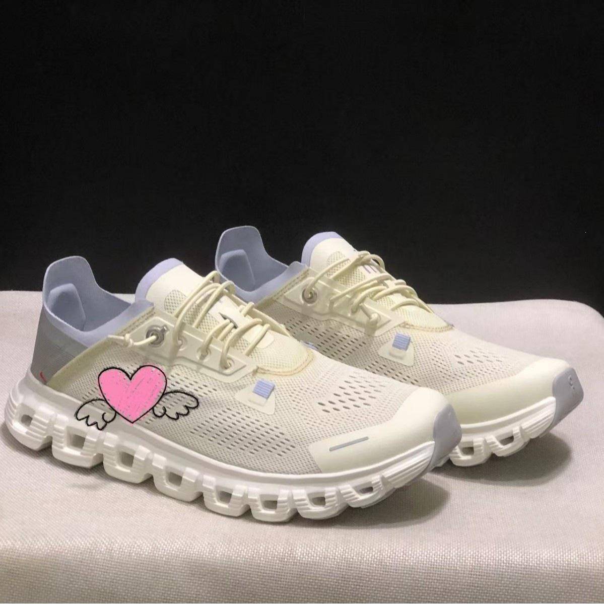 On Cloud 6 Coast Slip-On Lätta Löparskor - Enkel att kliva i Häl för Herr & Dam cm