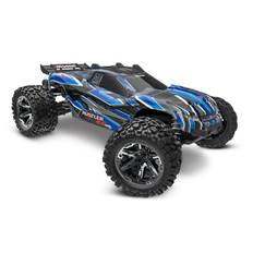 Traxxas Rustler 4x4 VXL 1/10 RTR TQi TSM HD Blå utan Batteri / Laddare
