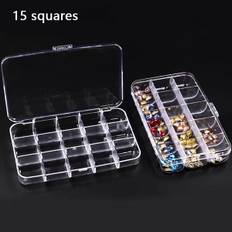 15 Slots Rum Organizer Opbevaringsboks Perler Smykker Craf