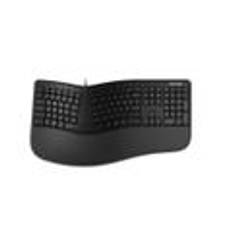 MICROSOFT ERGONOMIC KEYBOARD EN-EU LAYOUT QWERTY BLACK UK LAYOUT PERP