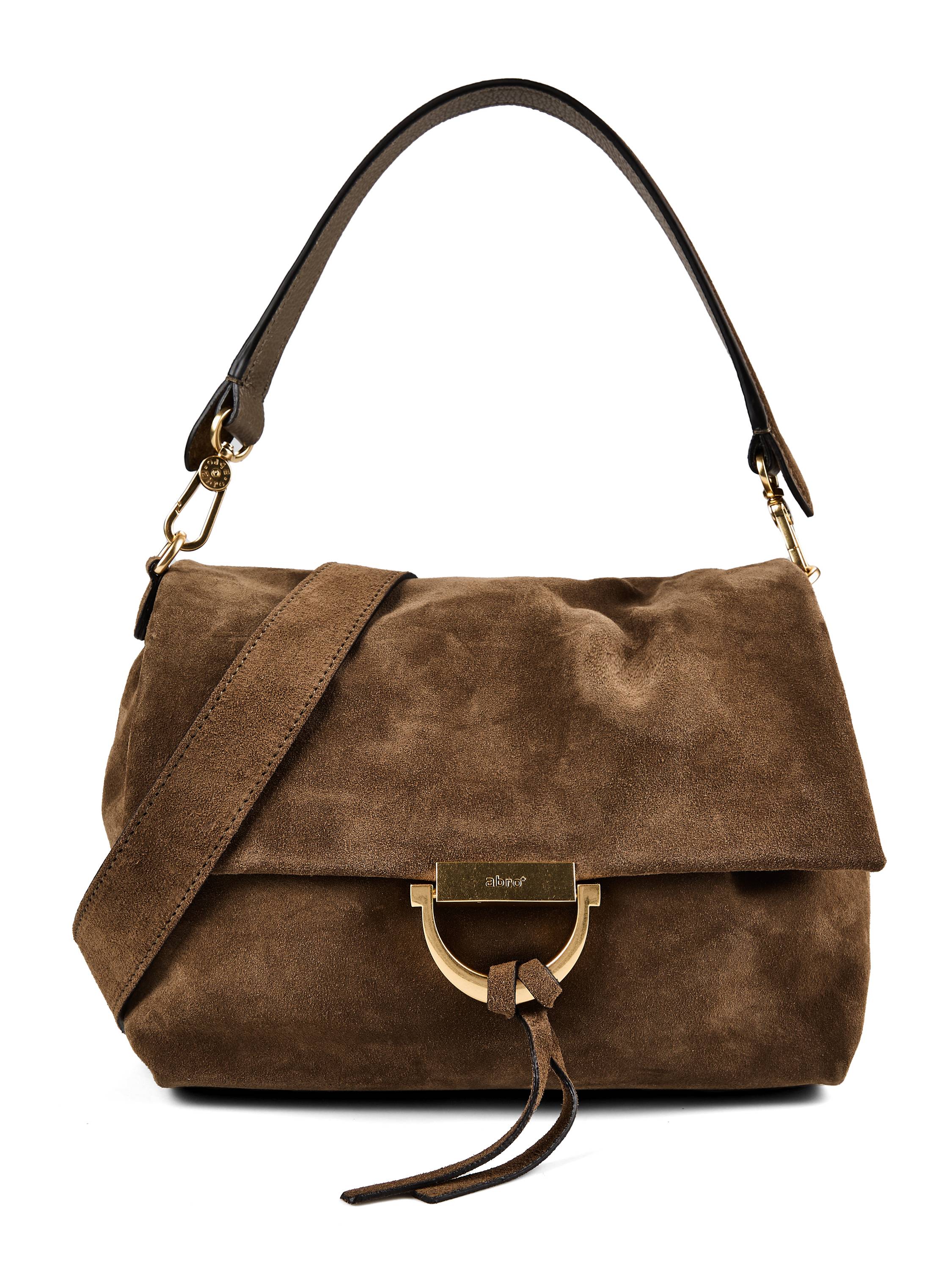 abro Temi Skuldertaske M Læder 31 cm  Brun