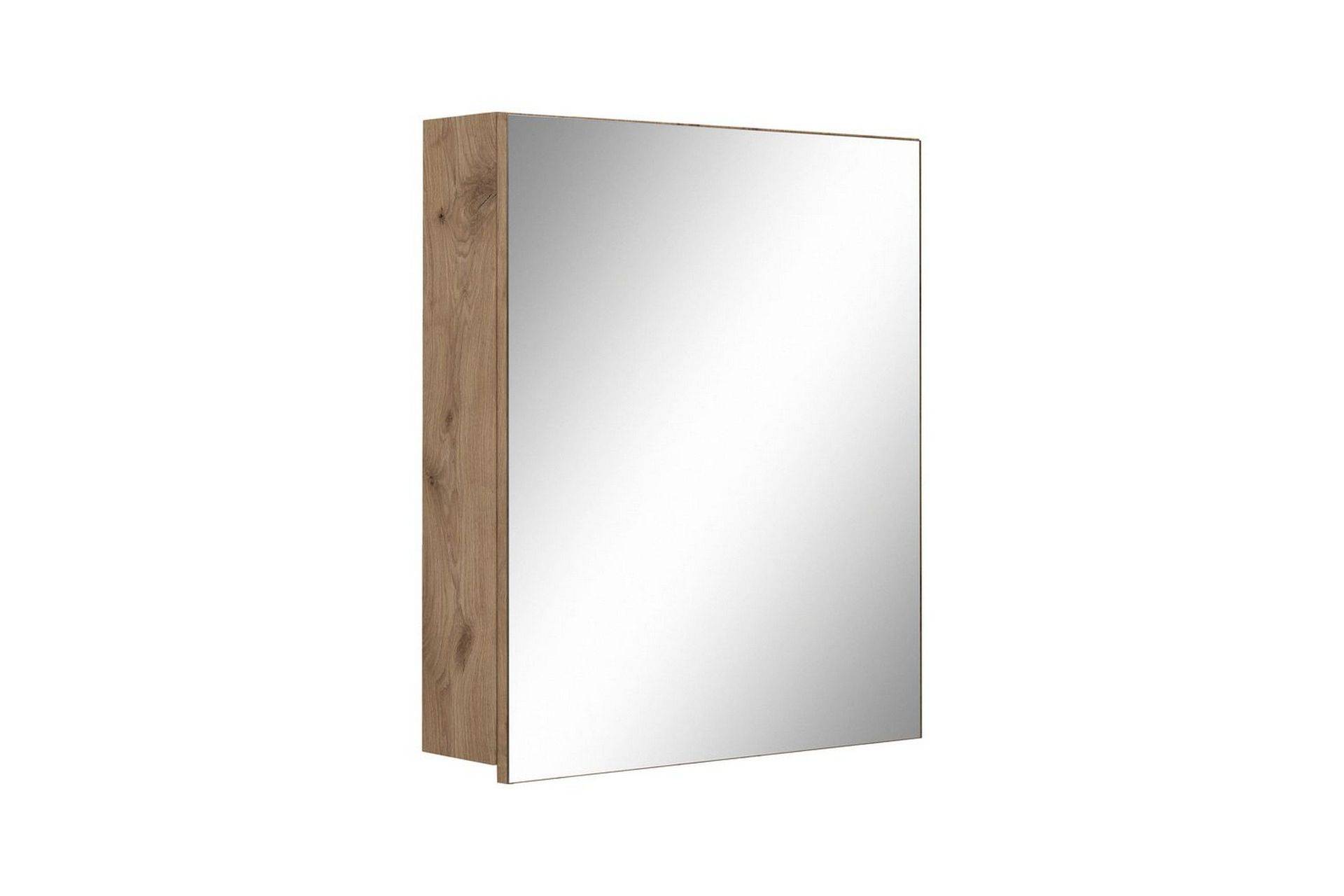 Loft24 Wisla Väggskåp med Spegel 40x70 cm - Natur Spegelskåp badrum