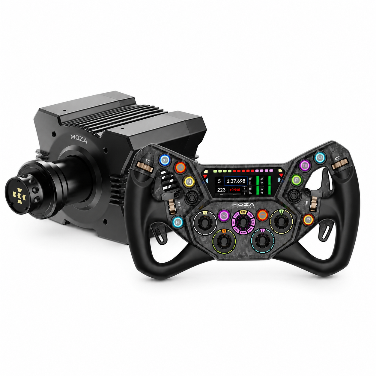 MOZA R12 V2 + KS Pro Steering Wheel Bundle
