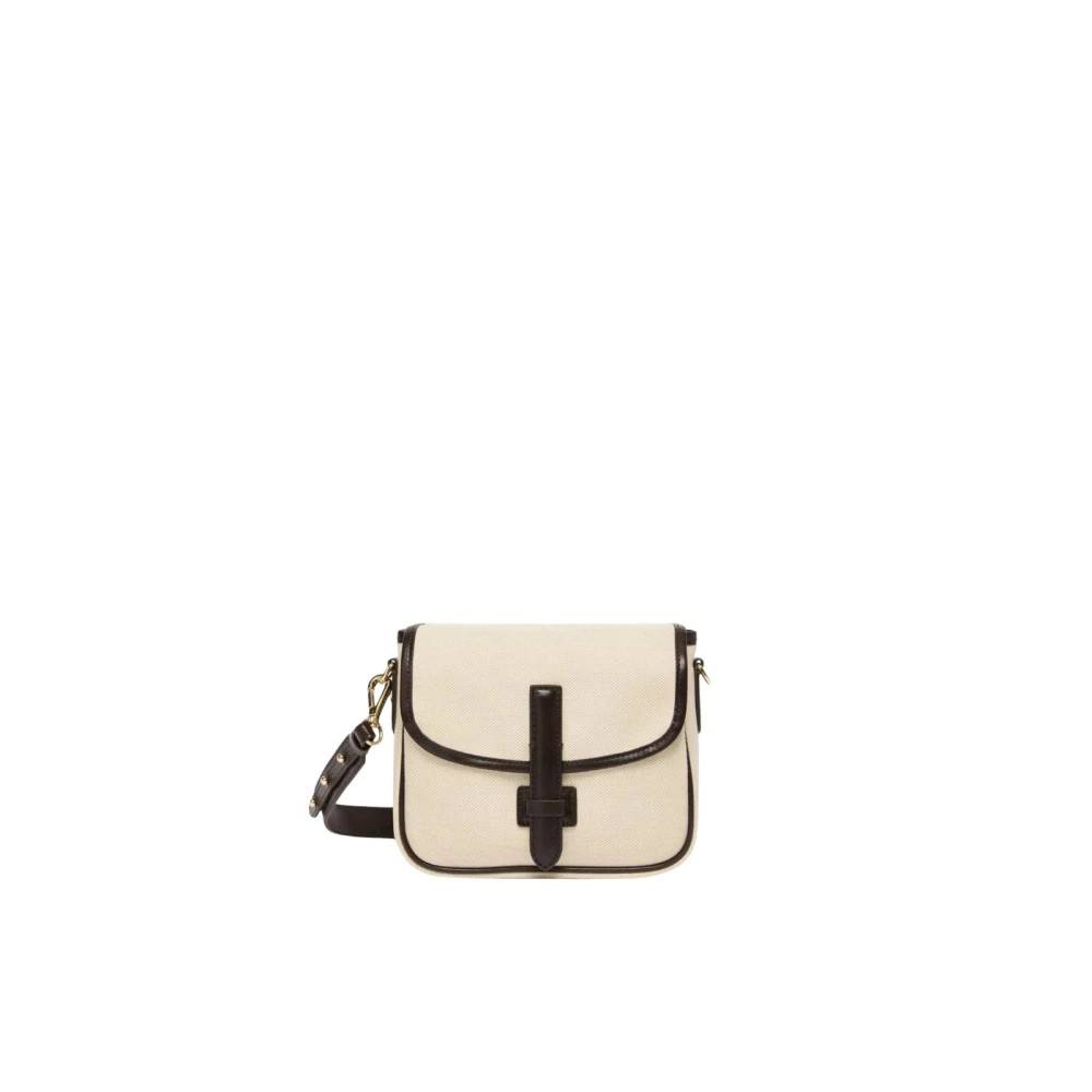 Weekend Max Mara Wkagap Crossbody Taske - Tasker - Dame - Hvid - ONE SIZE - Læder