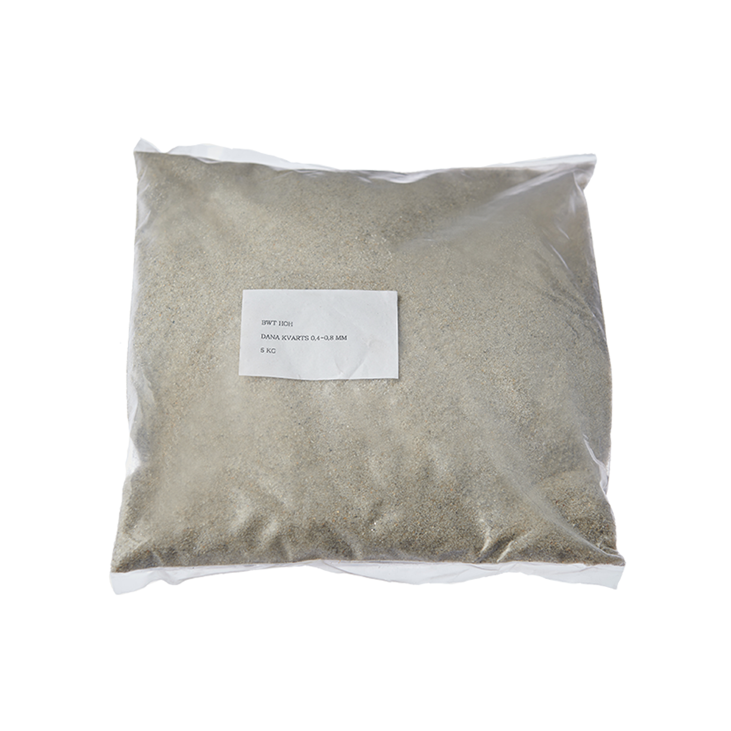 BWT filtersand 0,4-0,8 mm.