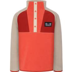 Didriksons Kids' Yokto Half Button 2 Light Mars Red, 160