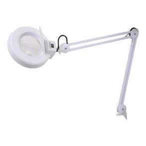 Light 12 LED LUP lampe til bord. Flot lampe der giver godt lys. Med lang arm.