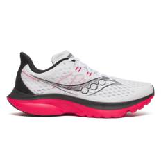 Saucony Kinvara 16 Neutral Running Shoe Men - White, Red, Size 9 - white