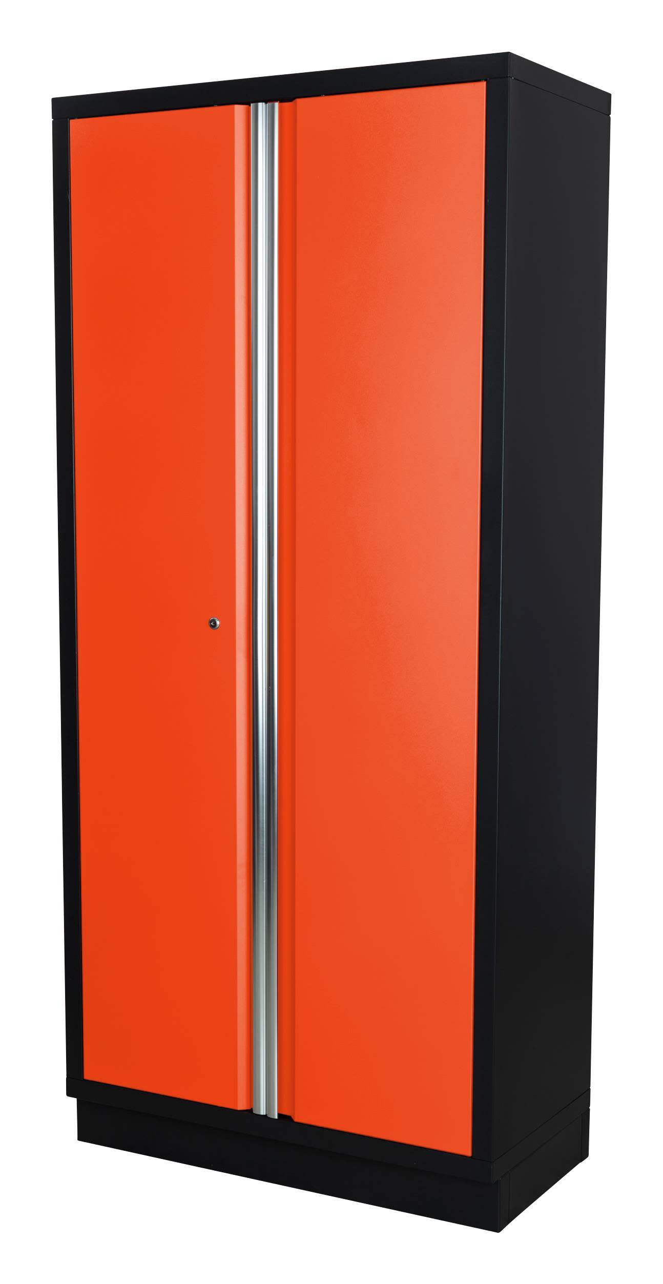 PELA 531977 Högskåp 915x458x2000 mm, orange/svart