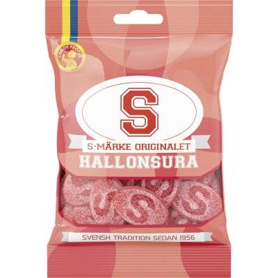 S-Märke Hallonsura 80g